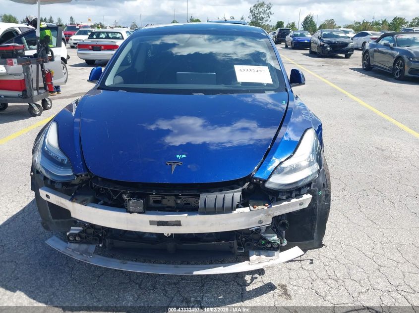 2019 Tesla Model 3 Long Range/Mid Range/Standard Range/Standard Range Plus VIN: 5YJ3E1EA6KF466414 Lot: 43332497