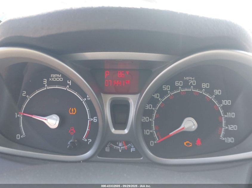 2011 Ford Fiesta Ses VIN: 3FADP4FJ0BM167713 Lot: 43332505