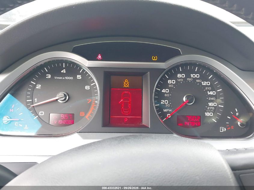 2009 Audi A6 3.0 Premium VIN: WAUDG74F39N058752 Lot: 43332521