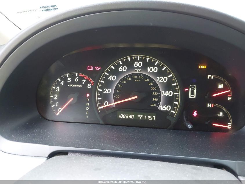 2010 Honda Odyssey Ex VIN: 5FNRL3H50AB075770 Lot: 43332526