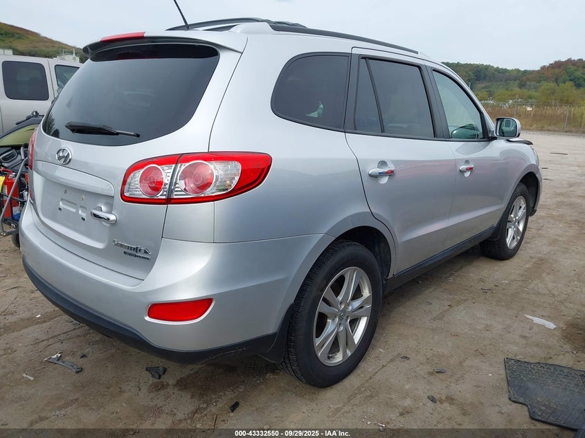 5XYZKDAG1BG052822 2011 HYUNDAI SANTA FE photo no. 4