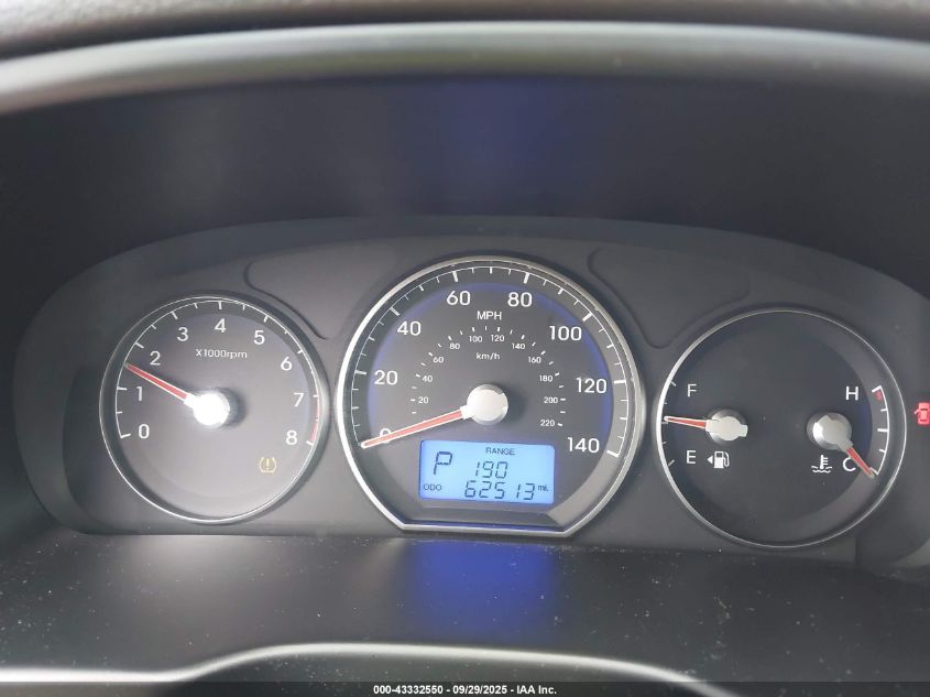 2011 Hyundai Santa Fe Limited V6 VIN: 5XYZKDAG1BG052822 Lot: 43332550