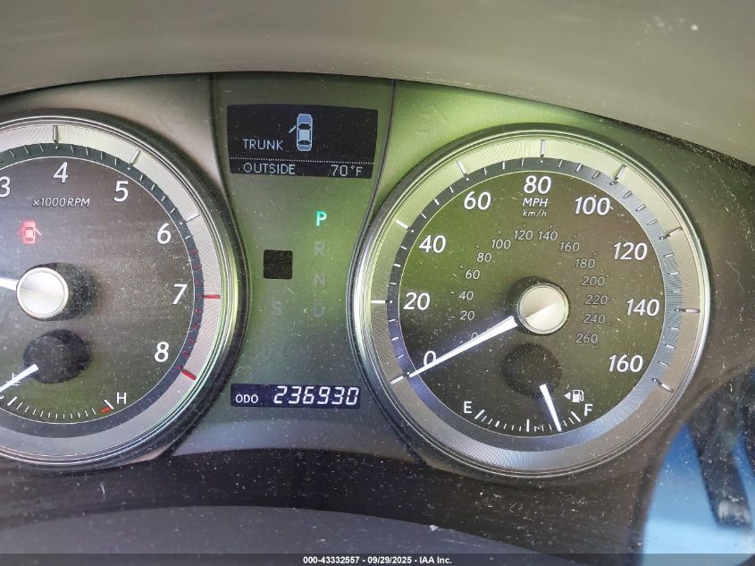 2011 Lexus Es 350 VIN: JTHBK1EG1B2419043 Lot: 43332557