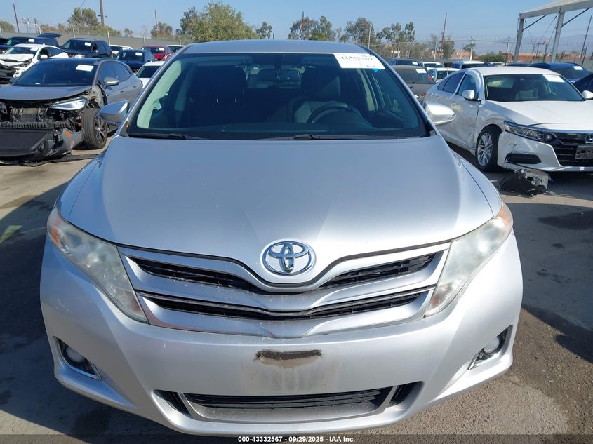 2013 TOYOTA VENZA LE 4T3ZA3BB3DU077144
