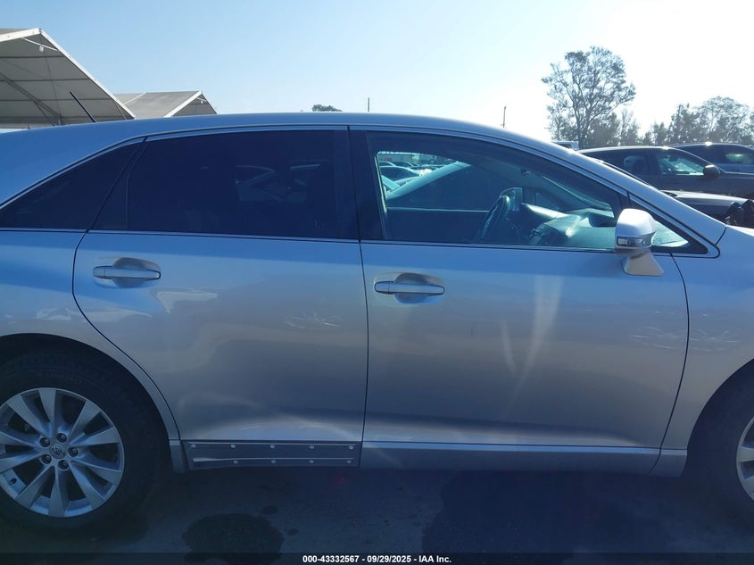 2013 TOYOTA VENZA LE 4T3ZA3BB3DU077144