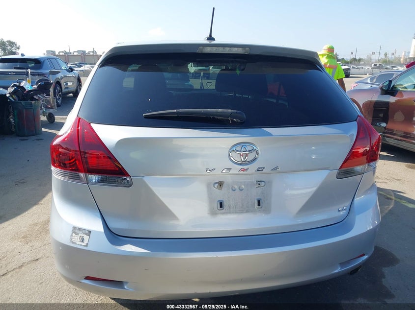2013 TOYOTA VENZA LE 4T3ZA3BB3DU077144