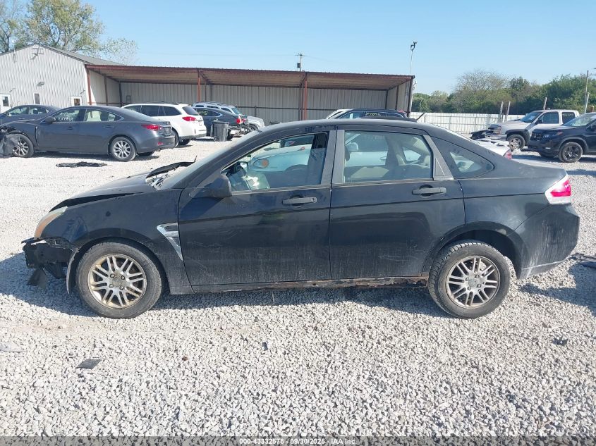 2008 Ford Focus Se/Ses VIN: 1FAHP35N38W203872 Lot: 43332576