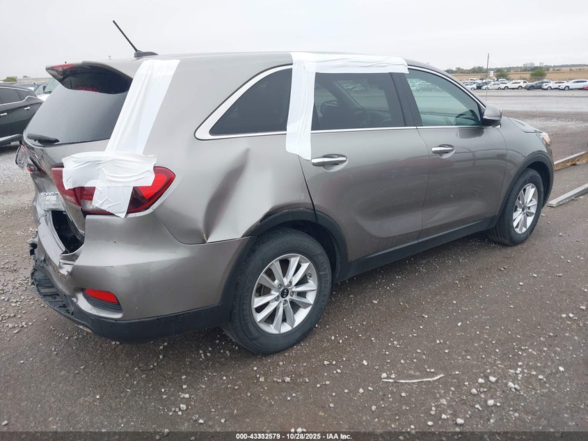 Vin: 5xypg4a35kg471200, lot: 43827288, kia sorento 2.4l l 20194