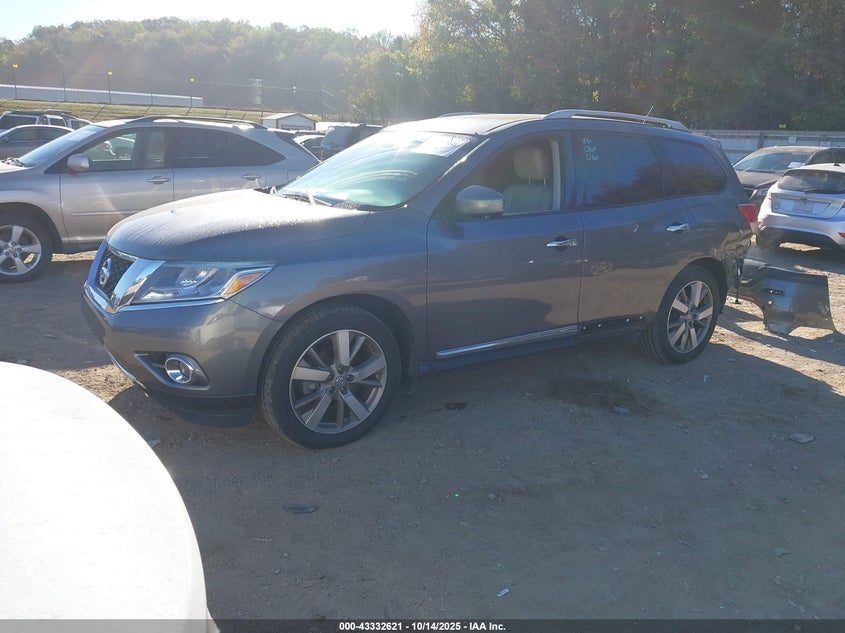 2016 NISSAN PATHFINDER PLATINUM 5N1AR2MM2GC614538