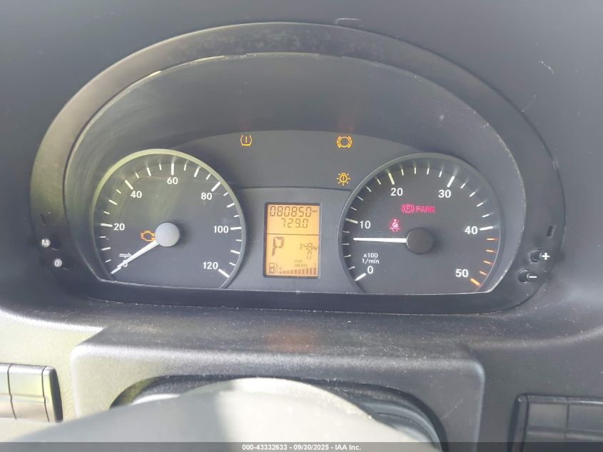 2018 Mercedes-Benz Sprinter 2500 Standard Roof V6 VIN: WD3PE7CD1JP636615 Lot: 43332633