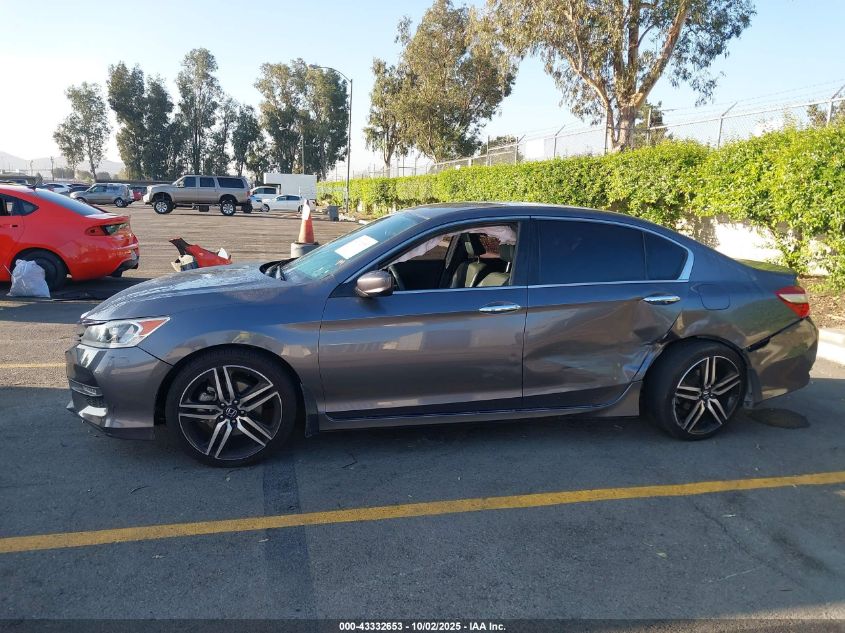 2016 Honda Accord Sport VIN: 1HGCR2F63GA082578 Lot: 43332653