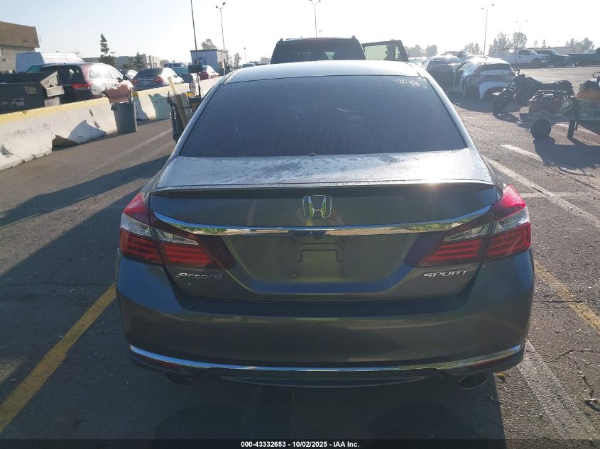 2016 Honda Accord Sport VIN: 1HGCR2F63GA082578 Lot: 43332653