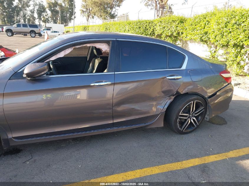 2016 Honda Accord Sport VIN: 1HGCR2F63GA082578 Lot: 43332653