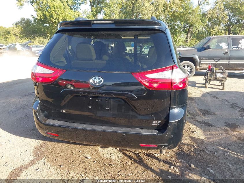 2015 Toyota Sienna Xle Premium 7 Passenger VIN: 5TDDK3DC8FS113329 Lot: 43332658