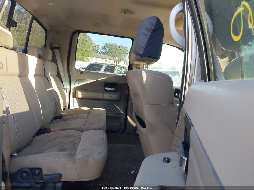 2006 Ford F-150 Lariat/Xlt VIN: 1FTPW12516FA86047 Lot: 43332661