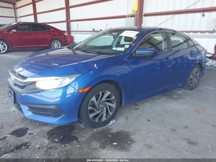 2018 HONDA CIVIC EX - 2HGFC2F7XJH552802