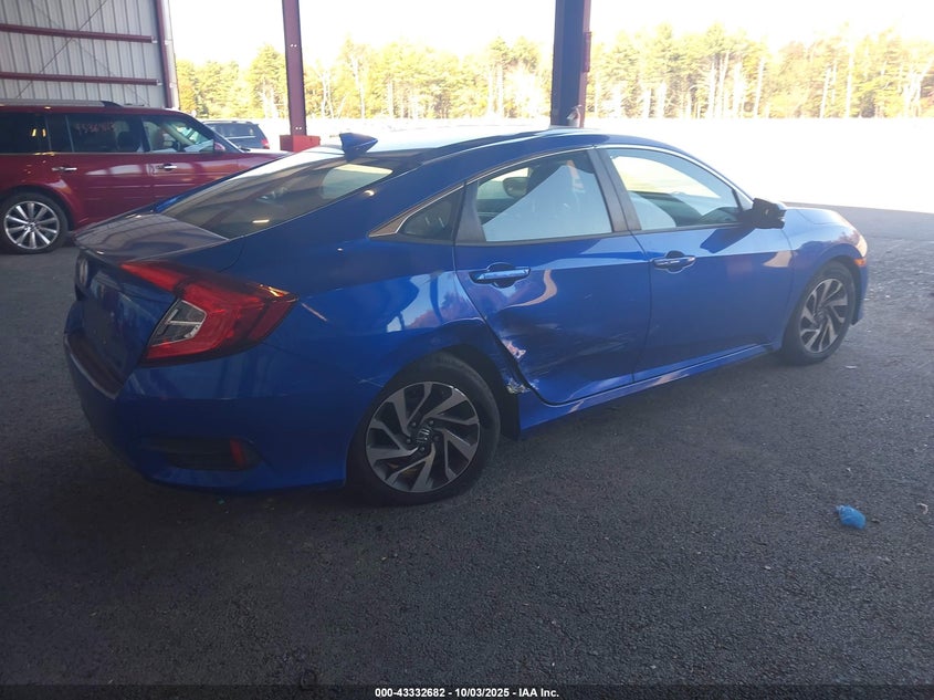 2018 HONDA CIVIC EX - 2HGFC2F7XJH552802