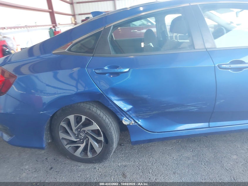 2018 HONDA CIVIC EX - 2HGFC2F7XJH552802
