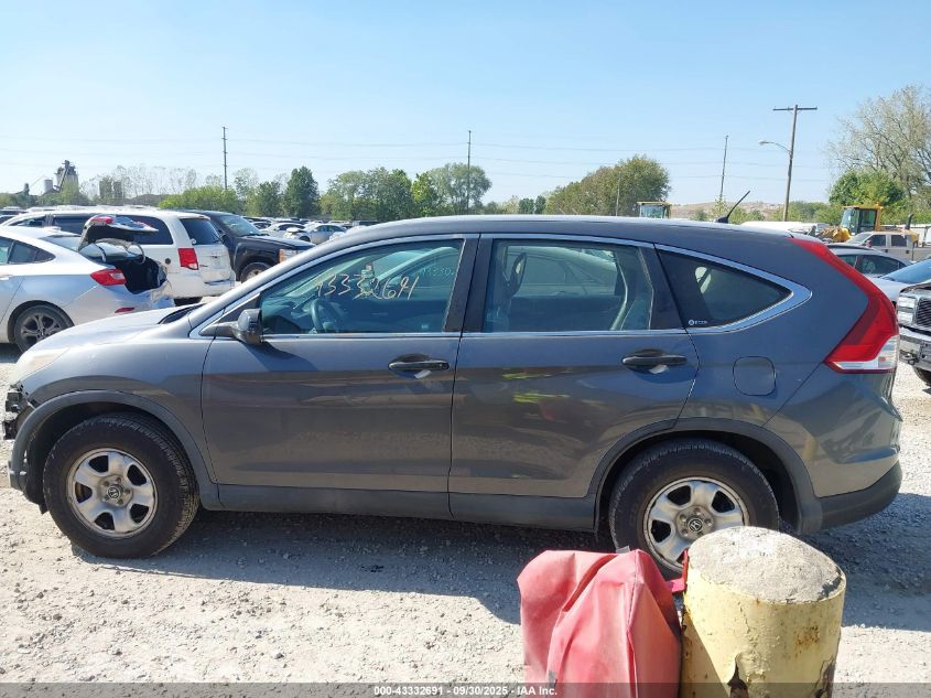 2012 Honda Cr-V Lx VIN: 2HKRM3H3XCH504199 Lot: 43332691