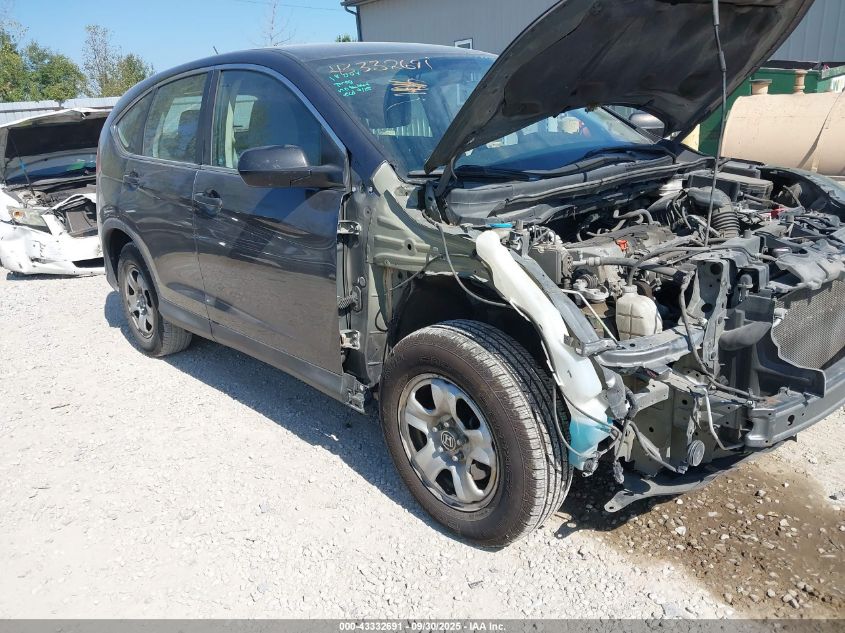 2012 Honda Cr-V Lx VIN: 2HKRM3H3XCH504199 Lot: 43332691