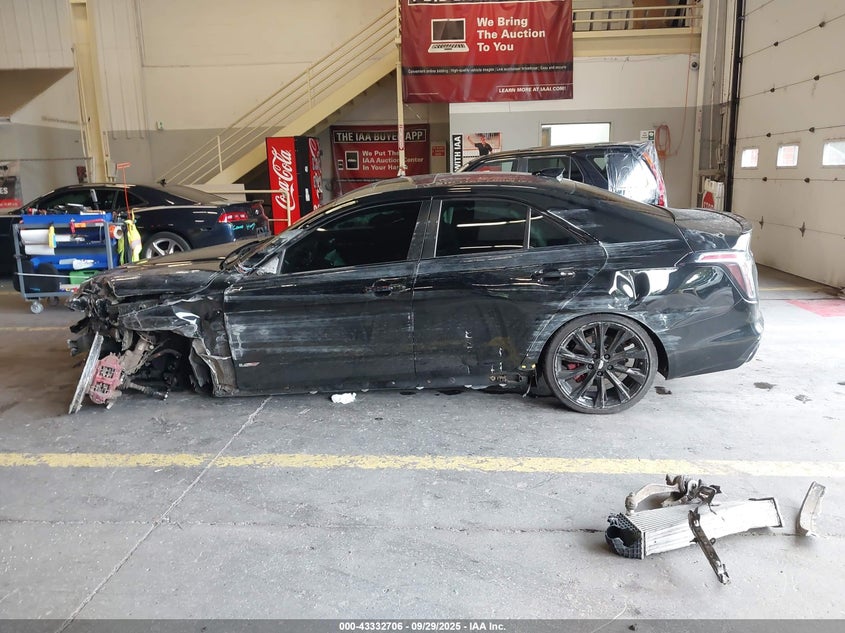 2022 Cadillac Ct4-V V-Series VIN: 1G6DH5RL0N0125224 Lot: 43332706