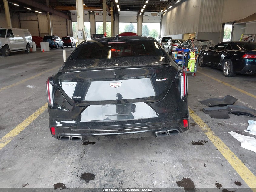 2022 Cadillac Ct4-V V-Series VIN: 1G6DH5RL0N0125224 Lot: 43332706