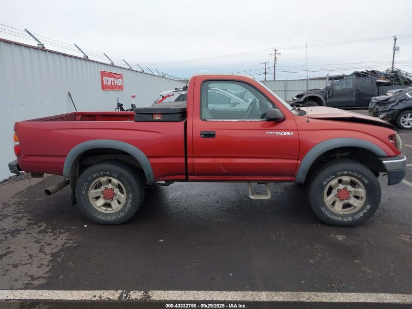 2001 Toyota Tacoma VIN: 5TEPM62N71Z791725 Lot: 43332750