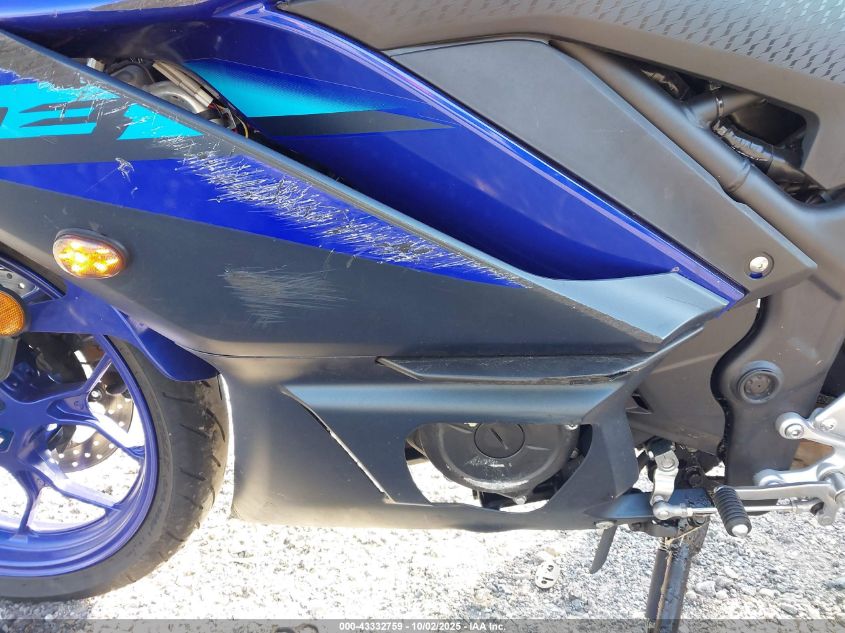 2024 Yamaha Yzfr3 A VIN: MH3RH18Y8RK017289 Lot: 43332759