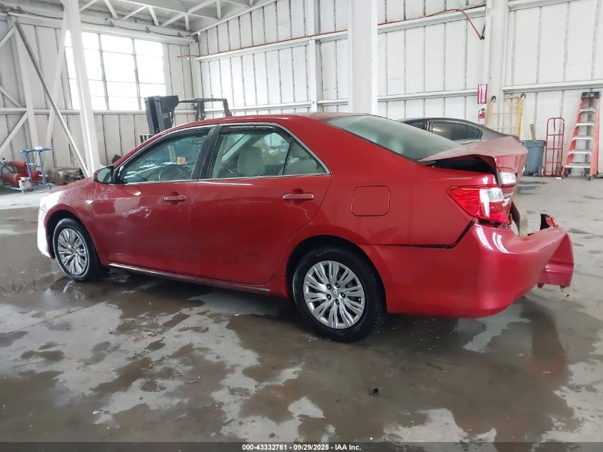 2012 Toyota Camry Le VIN: 4T4BF1FK4CR206233 Lot: 43332761