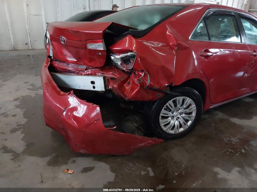 2012 Toyota Camry Le VIN: 4T4BF1FK4CR206233 Lot: 43332761