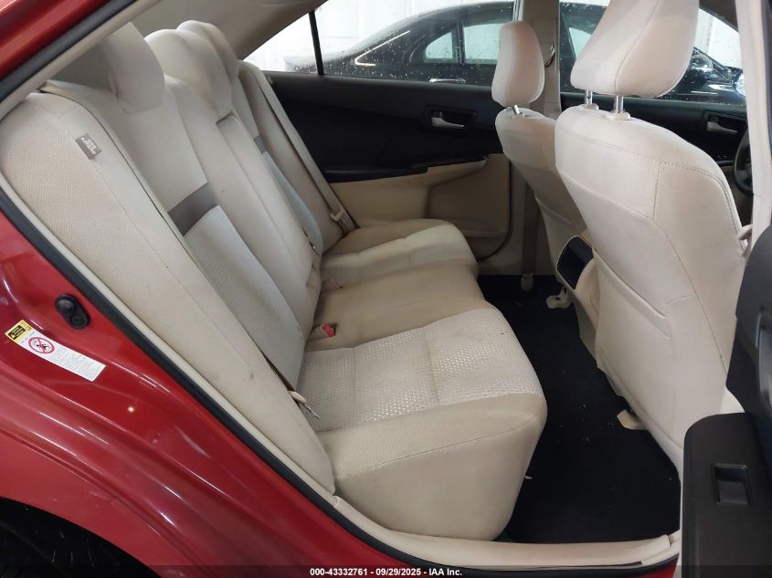 2012 Toyota Camry Le VIN: 4T4BF1FK4CR206233 Lot: 43332761