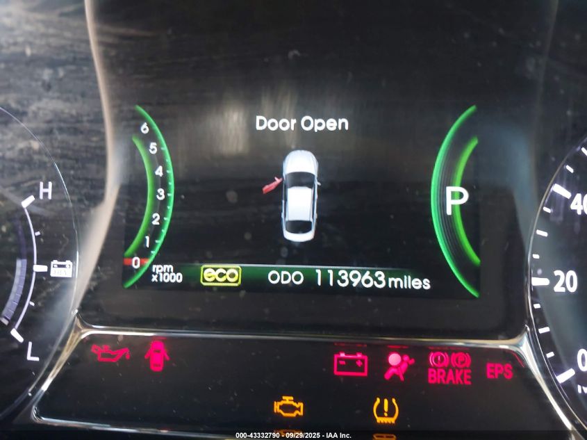 2012 Kia Optima Hybrid Ex VIN: KNAGM4AD0C5035962 Lot: 43332790