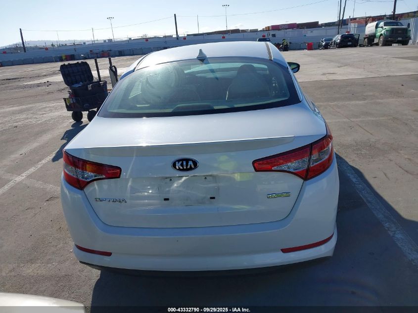 2012 Kia Optima Hybrid Ex VIN: KNAGM4AD0C5035962 Lot: 43332790