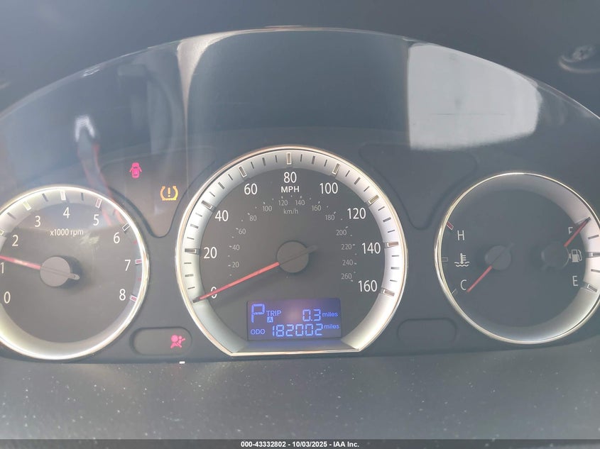 2009 Hyundai Sonata Gls VIN: 5NPET46C59H526758 Lot: 43332802