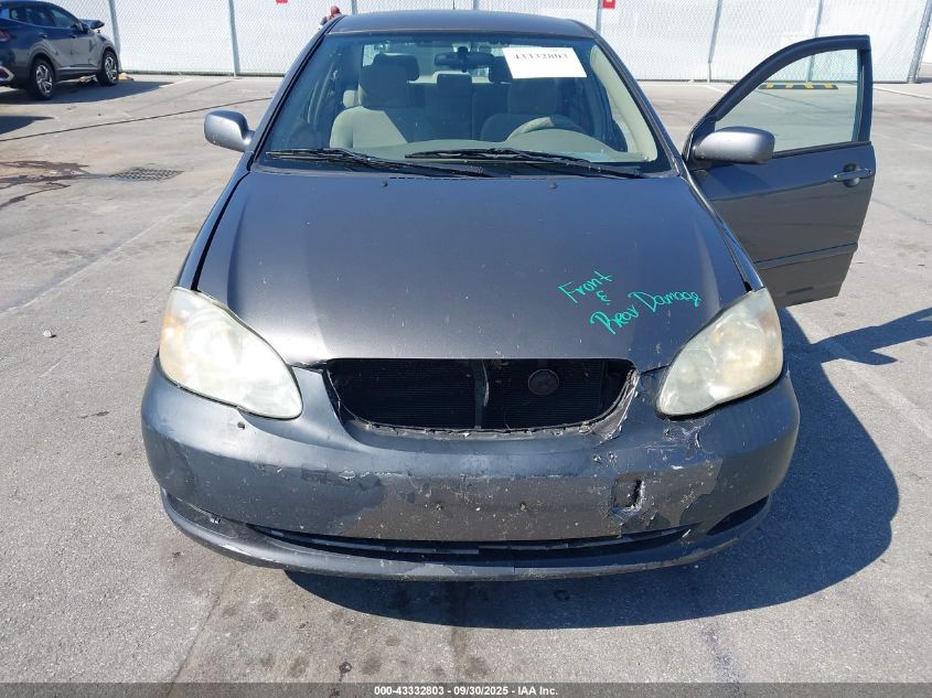 2005 Toyota Corolla Le VIN: 1NXBR32E95Z358105 Lot: 43332803