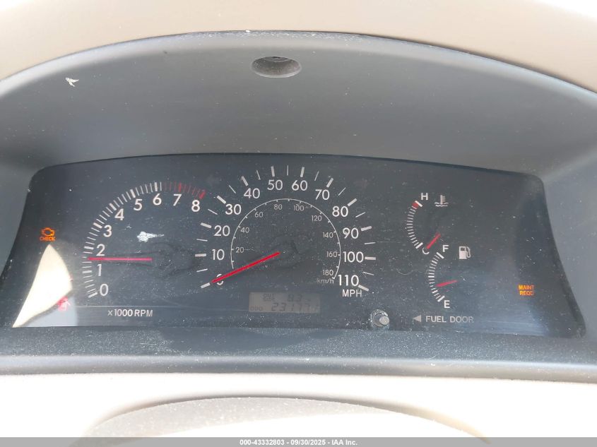 2005 Toyota Corolla Le VIN: 1NXBR32E95Z358105 Lot: 43332803