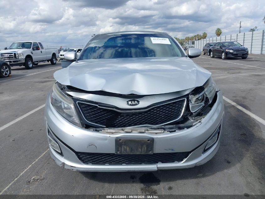 2015 Kia Optima Ex VIN: 5XXGN4A71FG444580 Lot: 43332805