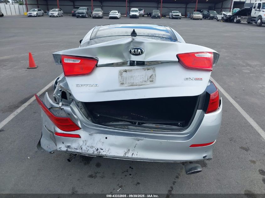 2015 Kia Optima Ex VIN: 5XXGN4A71FG444580 Lot: 43332805