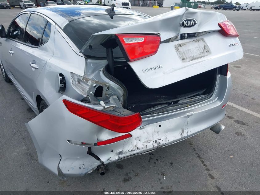 2015 Kia Optima Ex VIN: 5XXGN4A71FG444580 Lot: 43332805