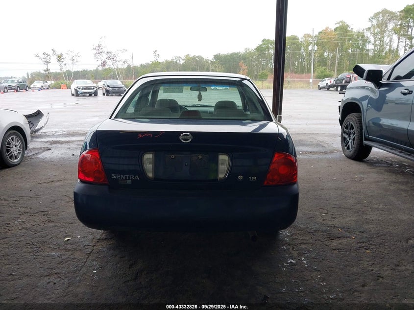 2006 Nissan Sentra 1.8 VIN: 3N1CB51D36L492561 Lot: 43332826