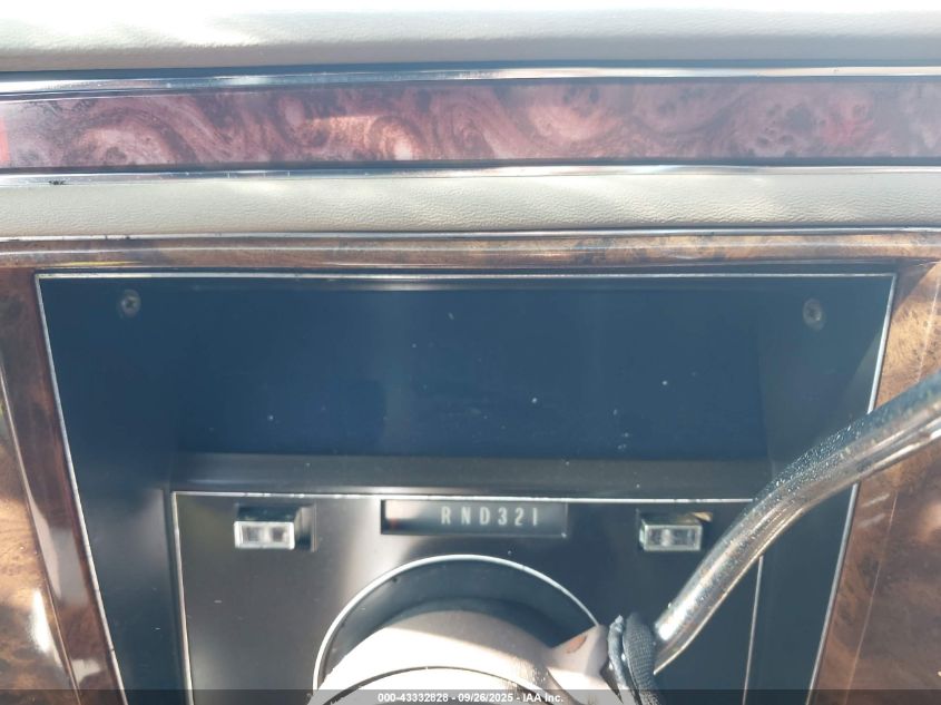 1991 Cadillac Brougham VIN: 1G6DW54E8MR717690 Lot: 43332828