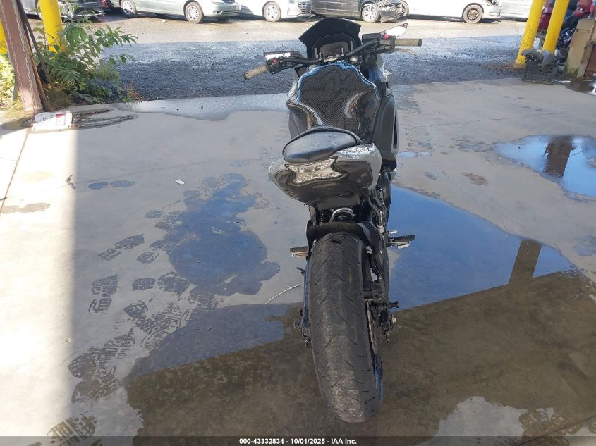 2021 Kawasaki Ex650 N VIN: ML5EXEN16MDA47772 Lot: 43332834