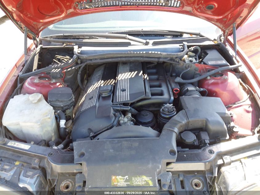 2000 BMW 323Ci VIN: WBABR3341YEB39261 Lot: 43332836