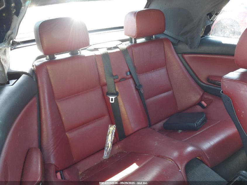 2000 BMW 323Ci VIN: WBABR3341YEB39261 Lot: 43332836