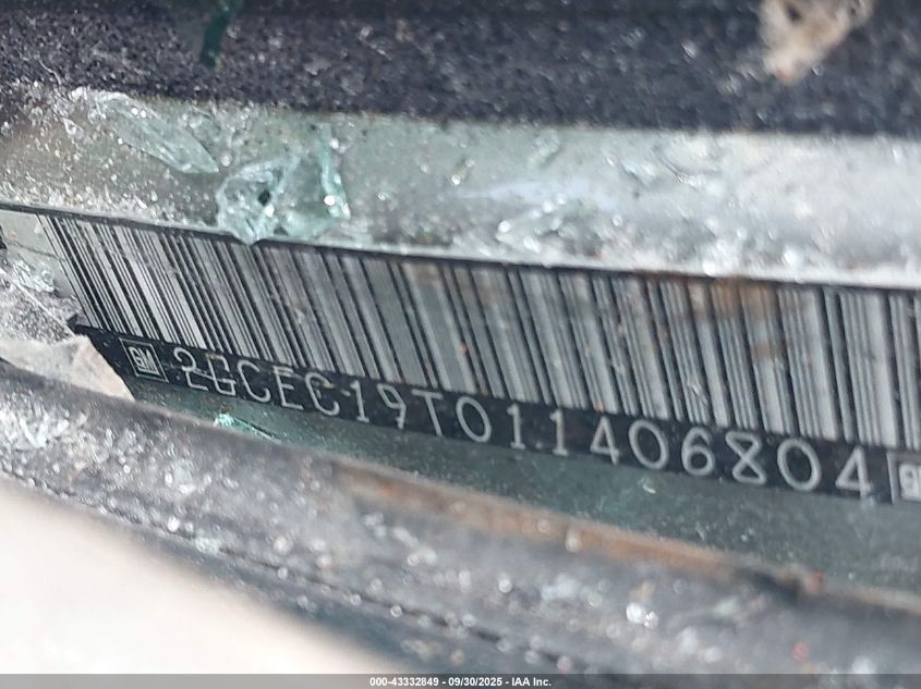 2001 Chevrolet Silverado 1500 Ls VIN: 2GCEC19T011406804 Lot: 43332849