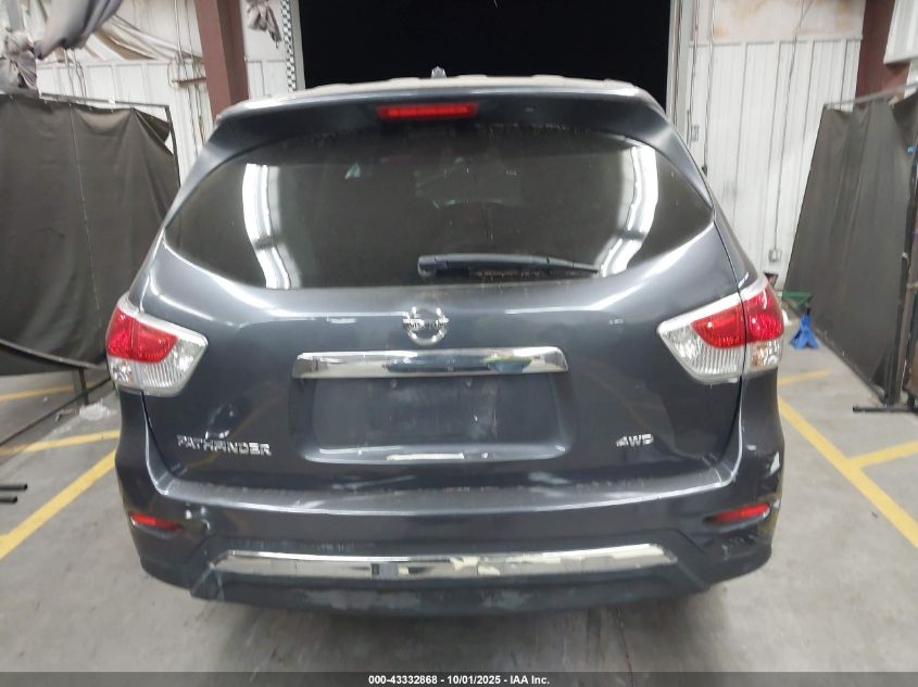 2013 Nissan Pathfinder S VIN: 5N1AR2MN1DC648586 Lot: 43332868