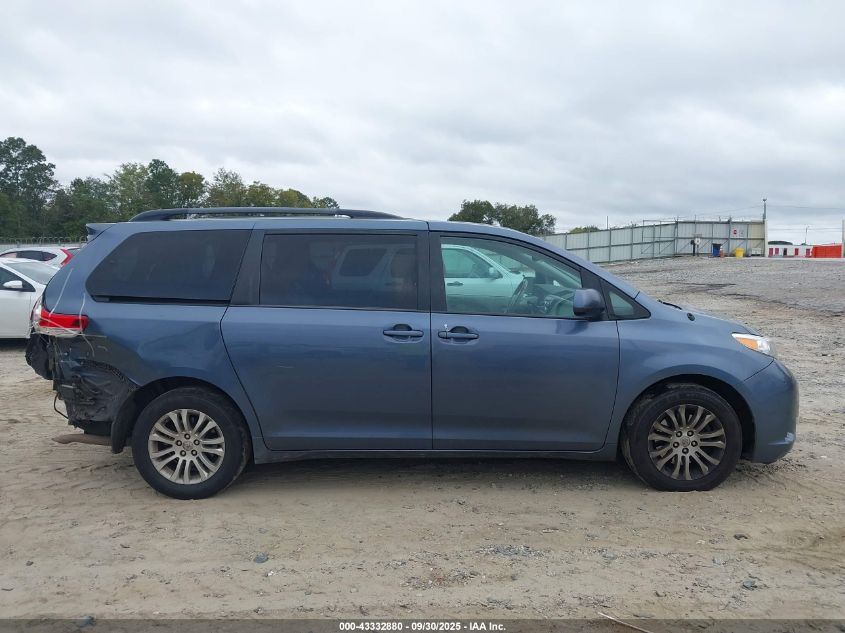 2014 Toyota Sienna Xle V6 8 Passenger VIN: 5TDYK3DC2ES473535 Lot: 43332880