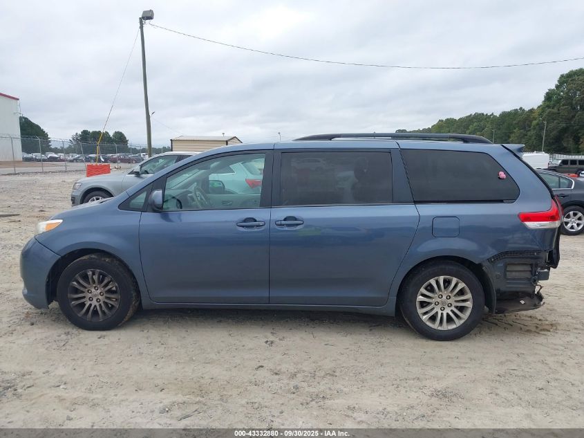 2014 Toyota Sienna Xle V6 8 Passenger VIN: 5TDYK3DC2ES473535 Lot: 43332880