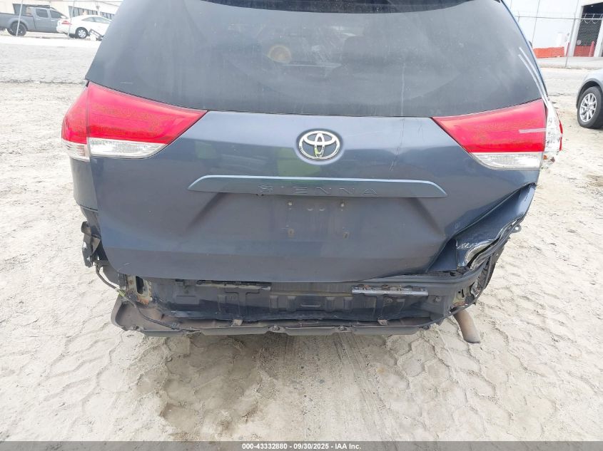 2014 Toyota Sienna Xle V6 8 Passenger VIN: 5TDYK3DC2ES473535 Lot: 43332880