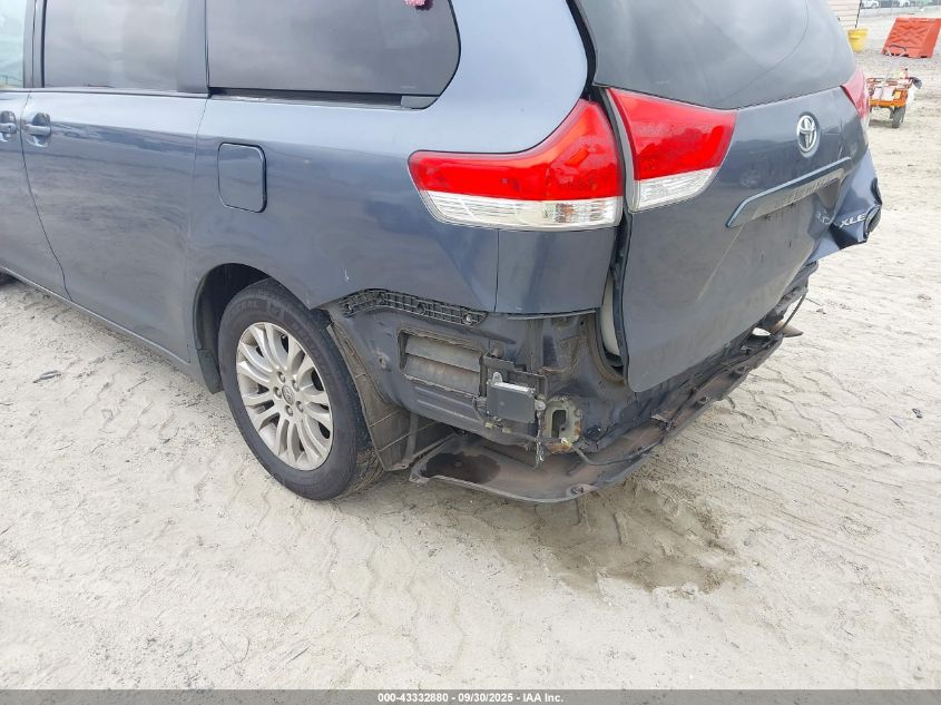 2014 Toyota Sienna Xle V6 8 Passenger VIN: 5TDYK3DC2ES473535 Lot: 43332880